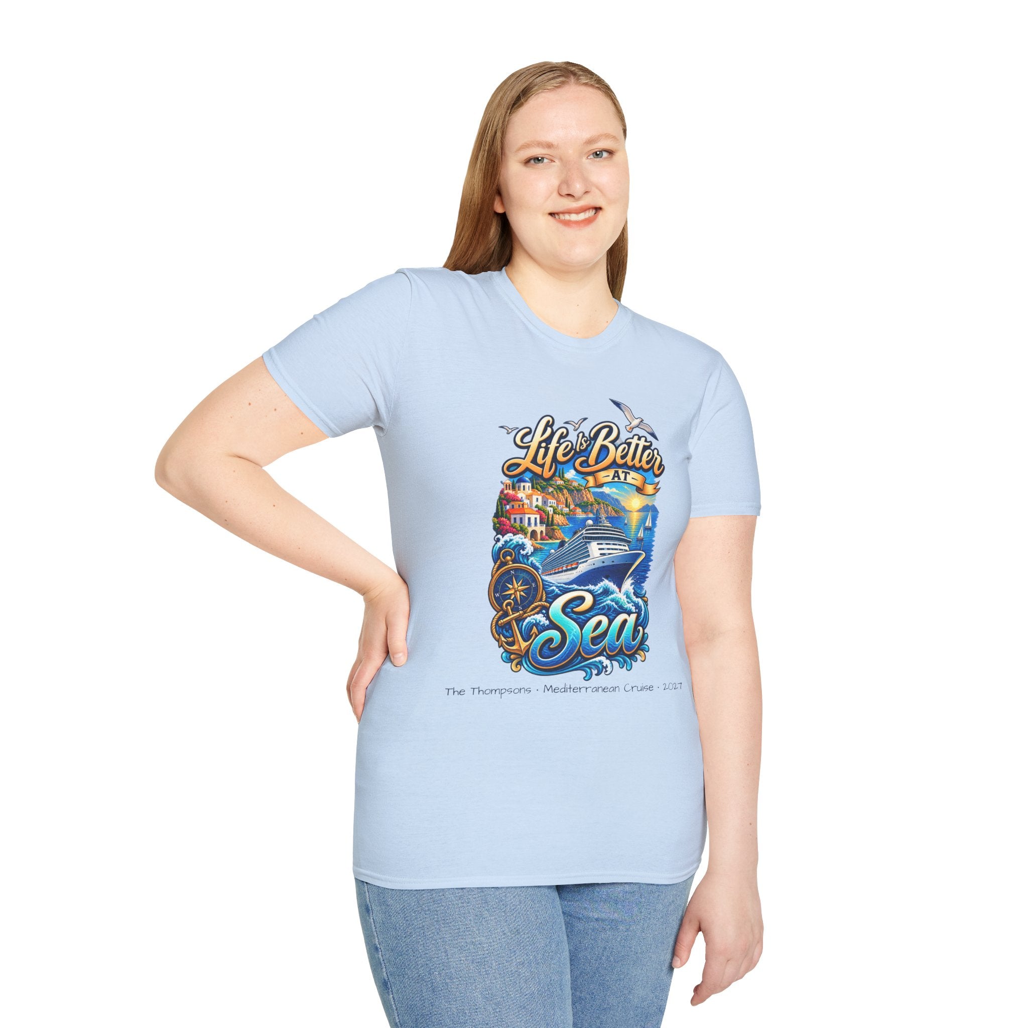 Mediterranean Cruise Life is Better at Sea Tee