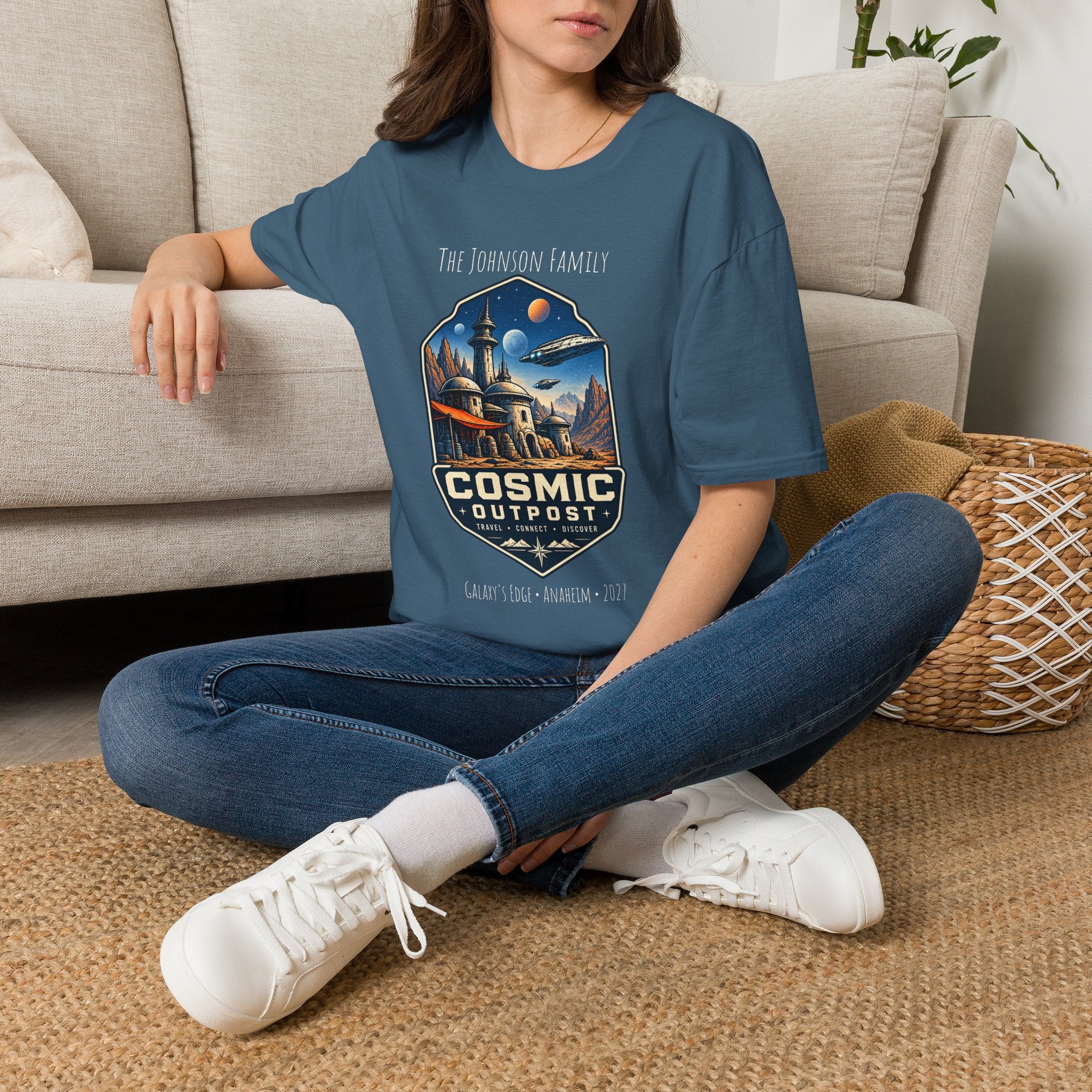 Cosmic Outpost Space Adventure Park Tee