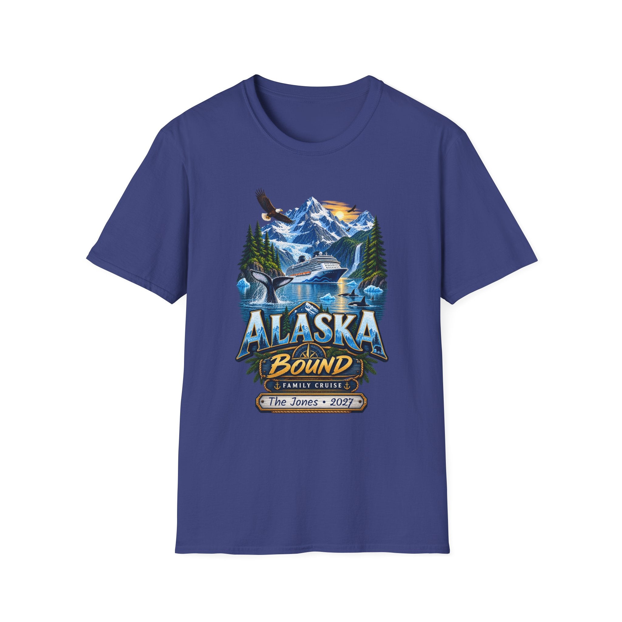 Custom Alaska Bound Cruise Tee