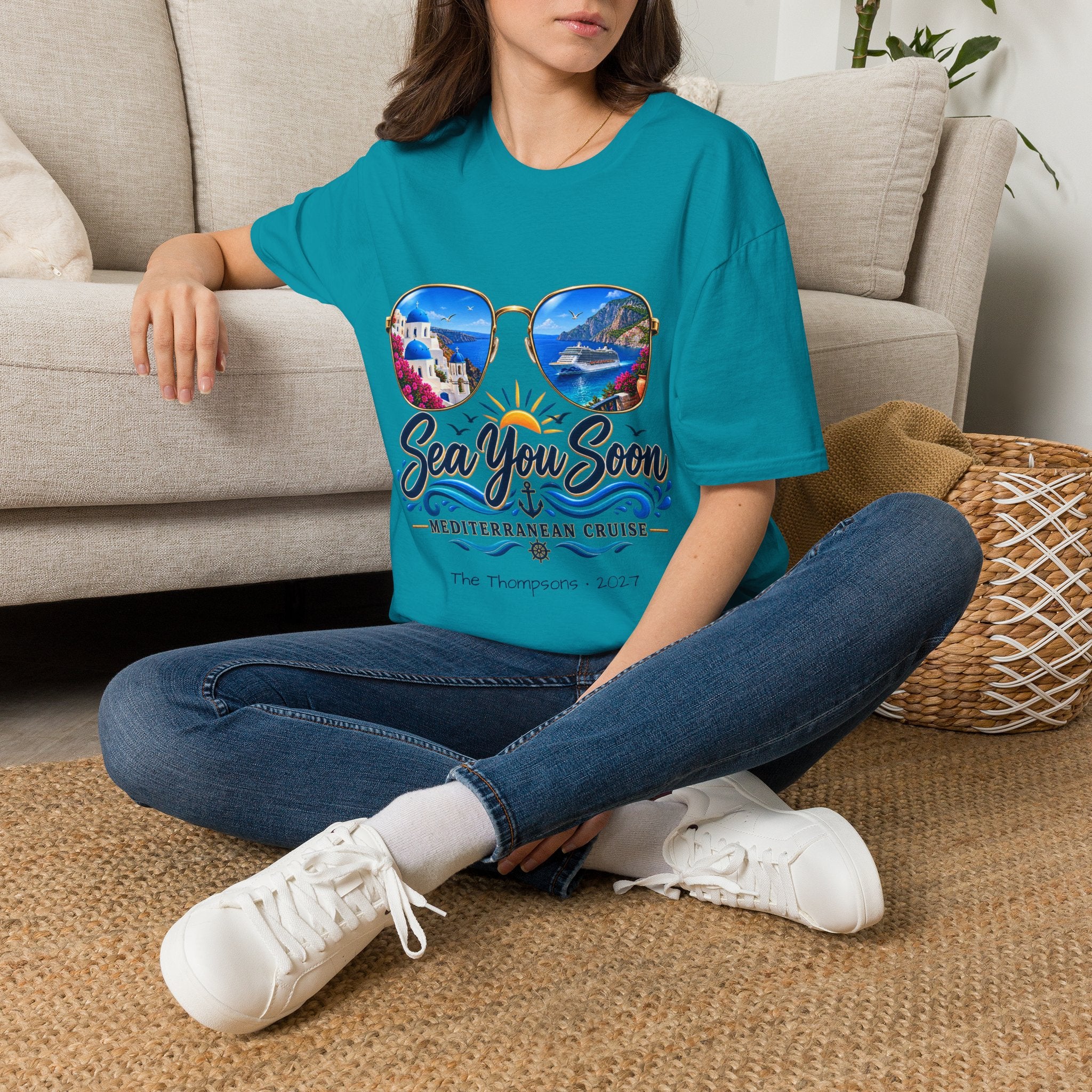 Mediterranean Cruise Sea You Soon Tee