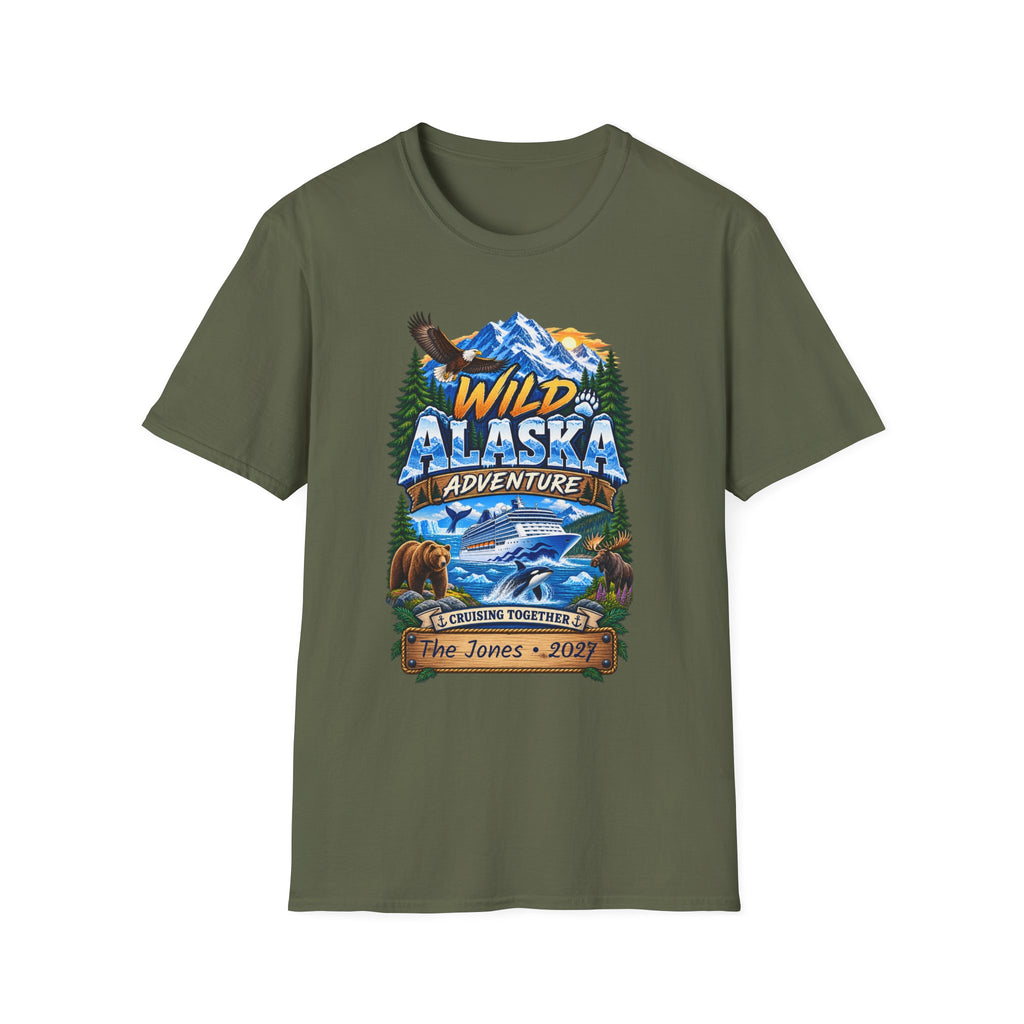 Custom Wild Alaska Cruise Tee