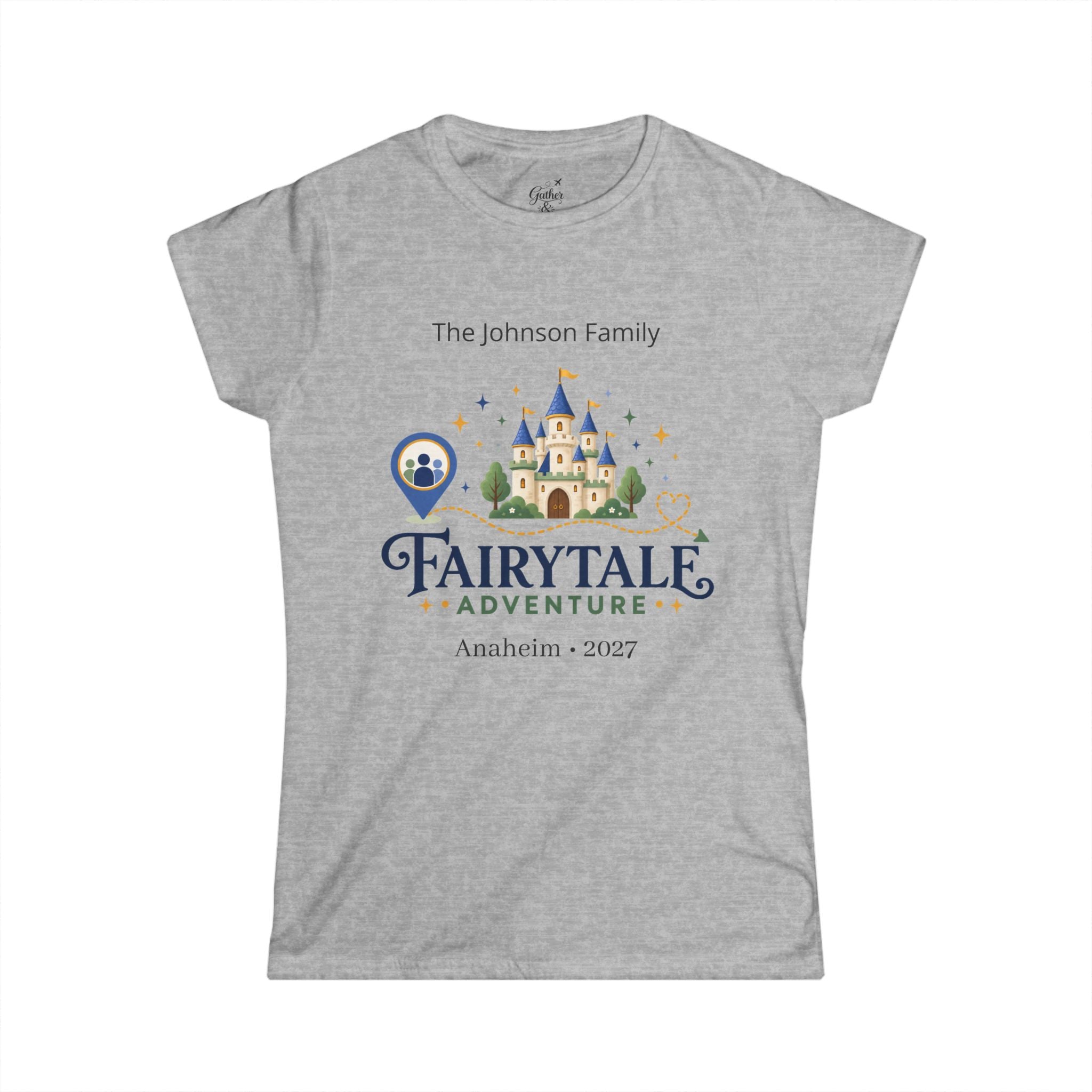Fairytale Adventure Ladies Tee (blue)