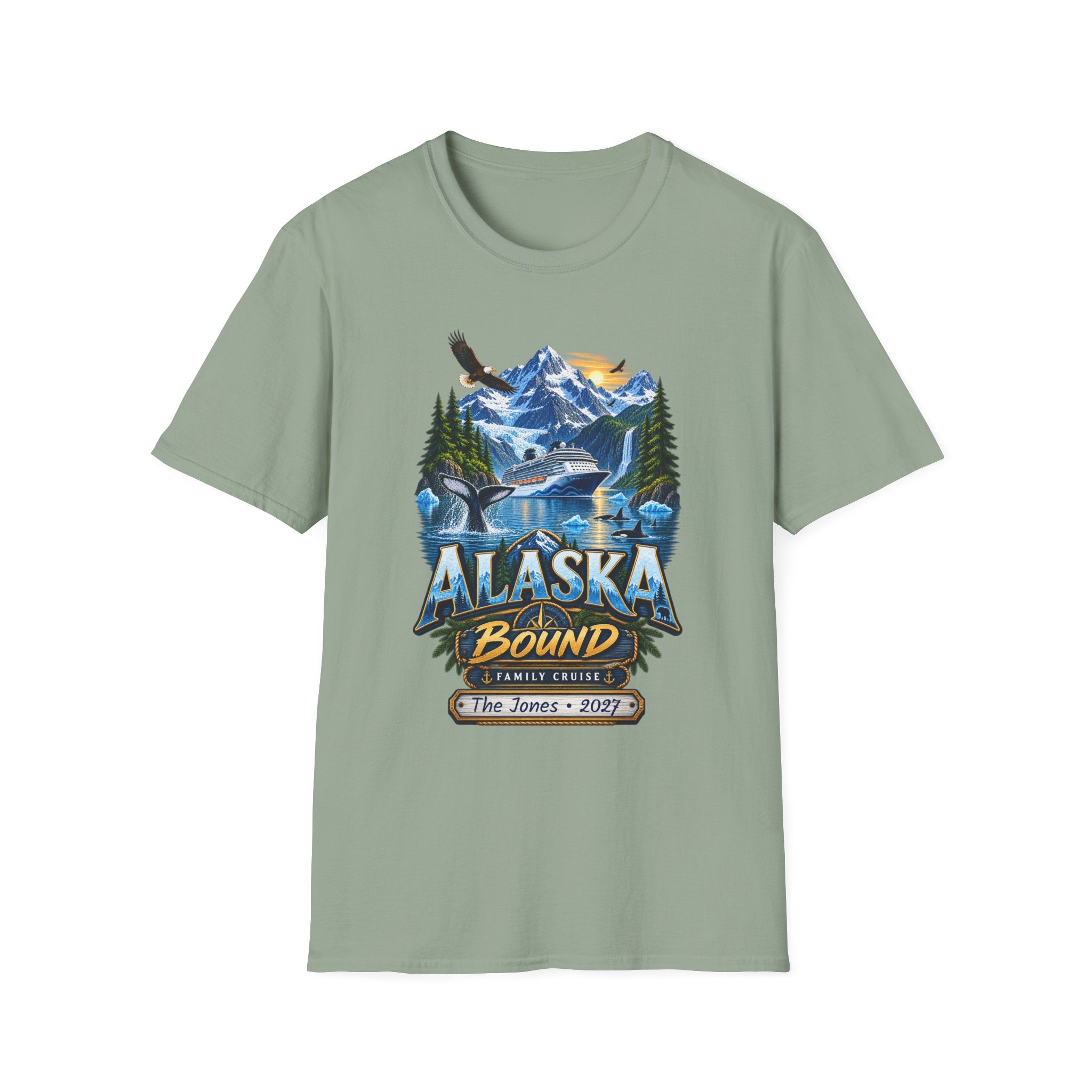 Custom Alaska Bound Cruise Tee