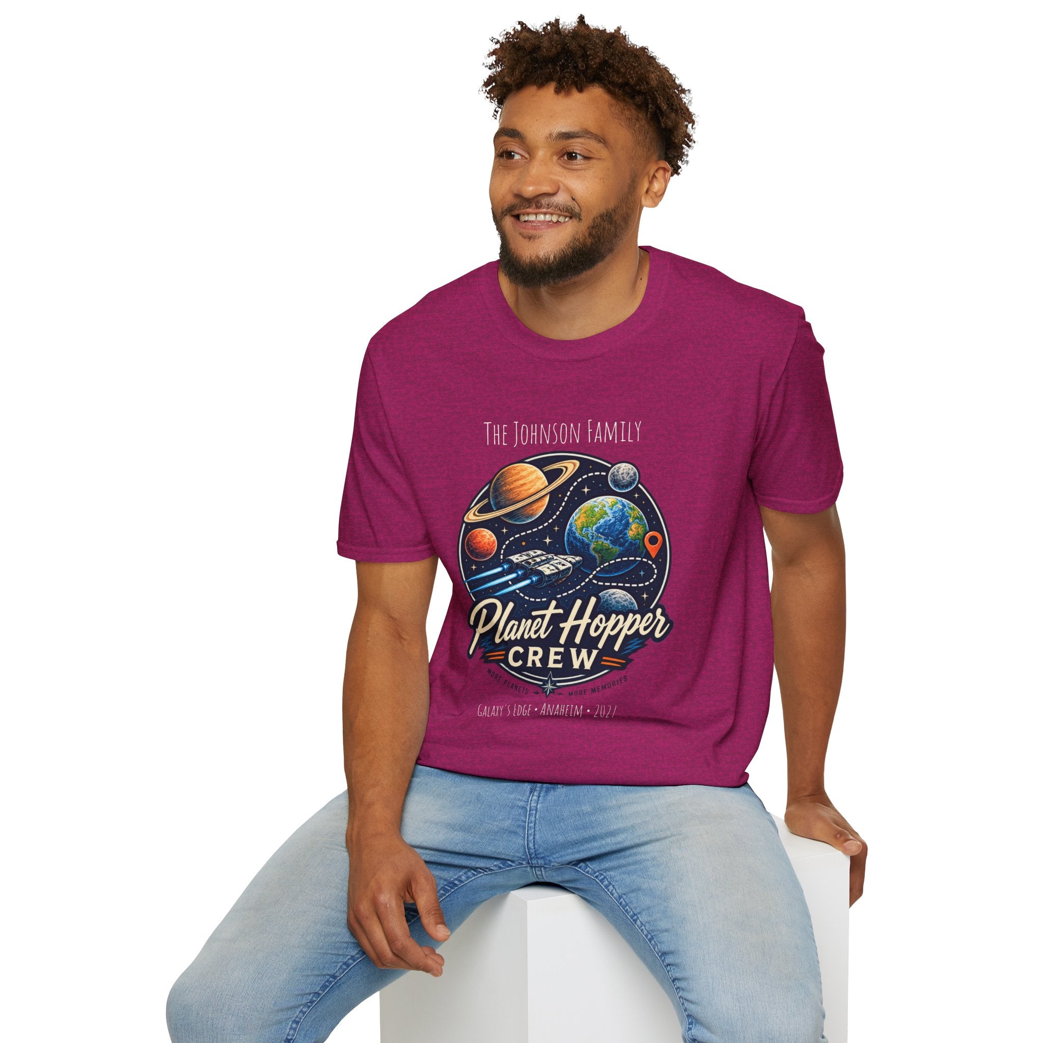 Planet Hopper Crew Space Adventure Park Tee
