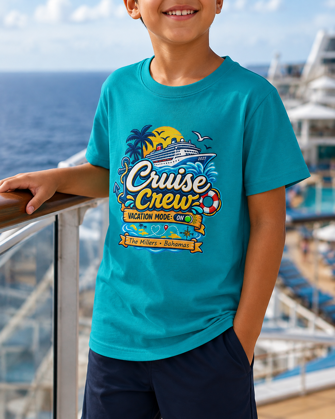Kids Cruise Crew Tee