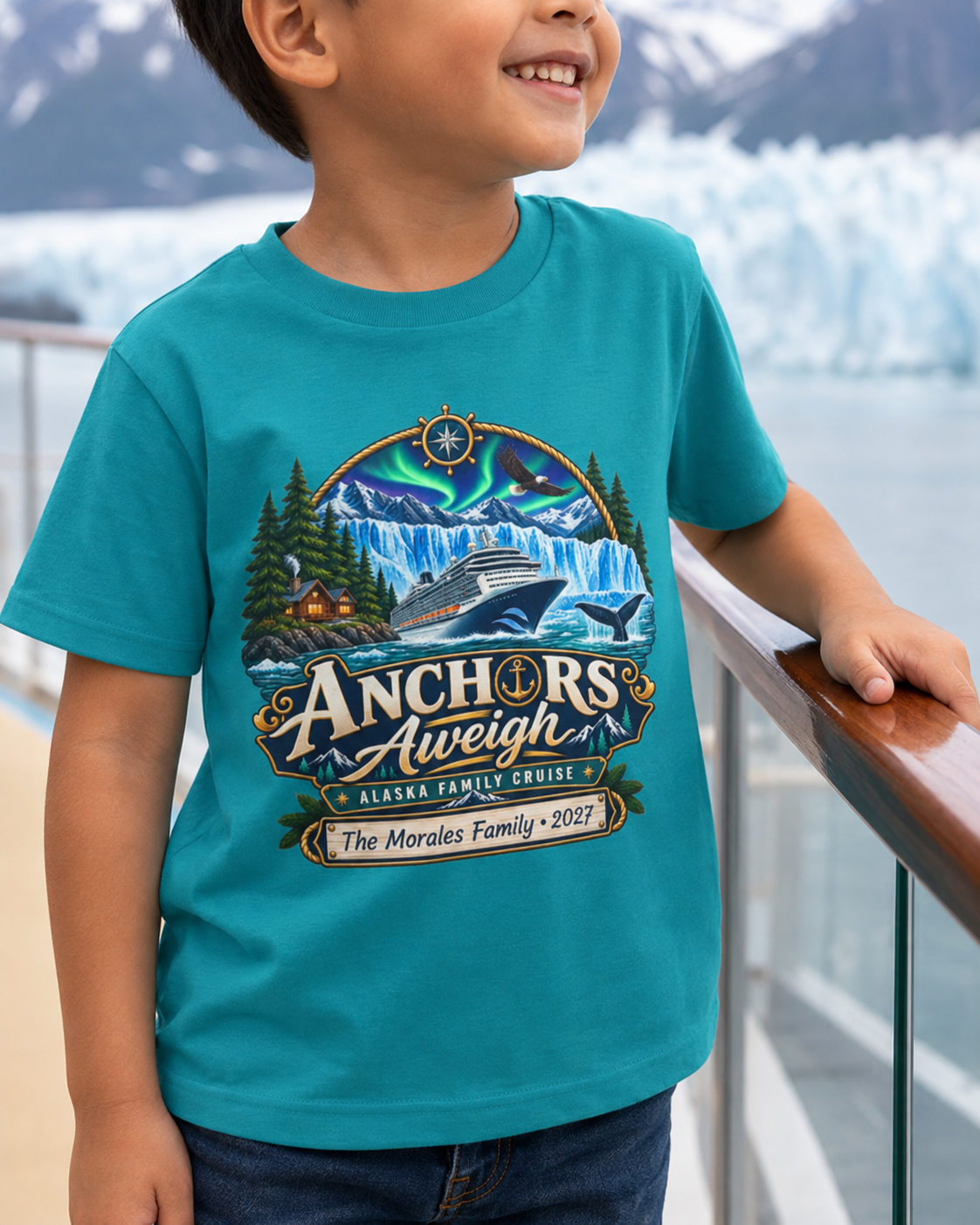 Anchors Aweigh - Kids Tee