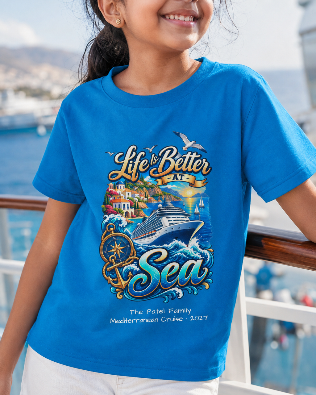 Life is Better at Sea - Kids Tee
