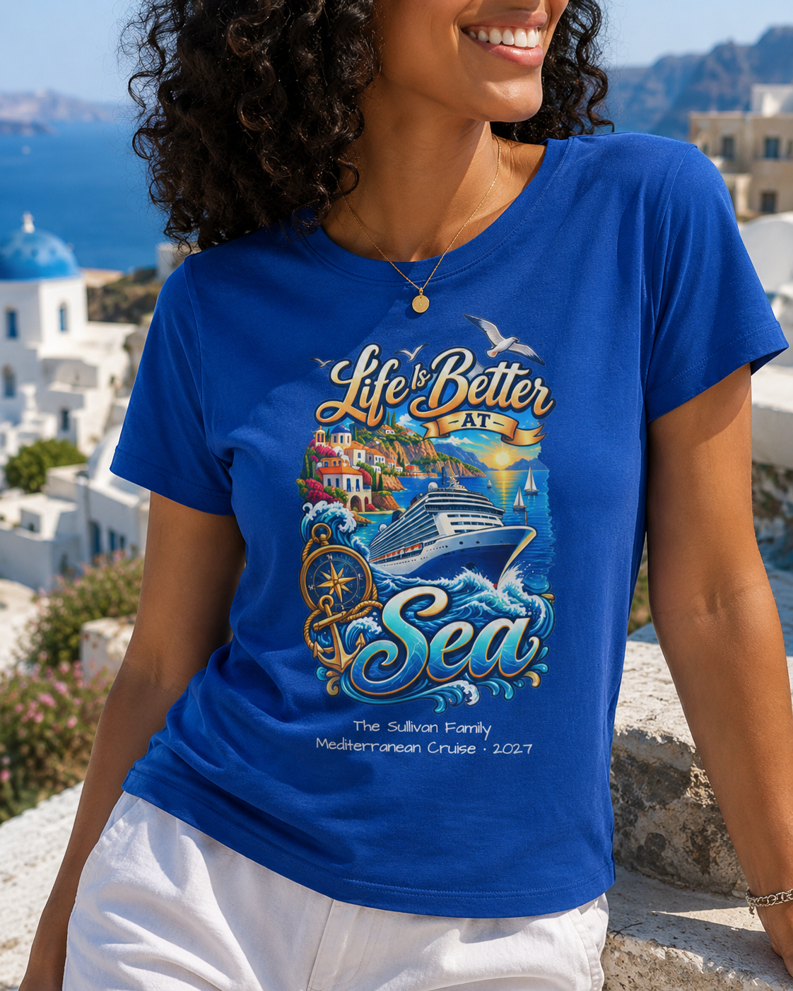 Life is Better at Sea - Ladies Tee