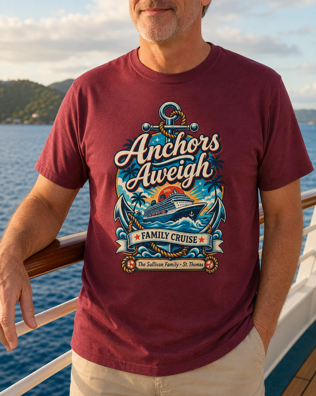 Anchors Aweigh - Unisex Tee