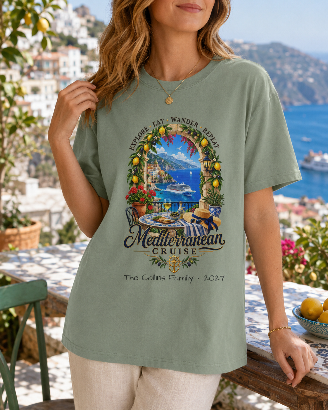 Explore the Mediterranean - Unisex Tee