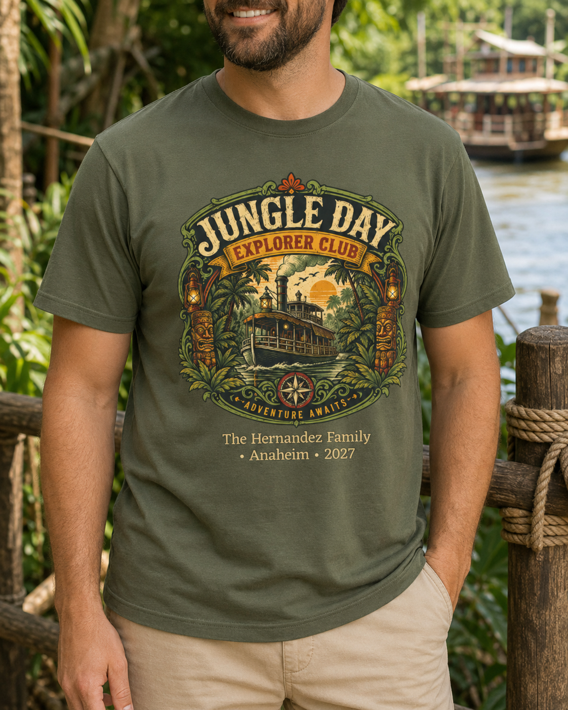 Jungle Day Explorer Club - Unisex Tee
