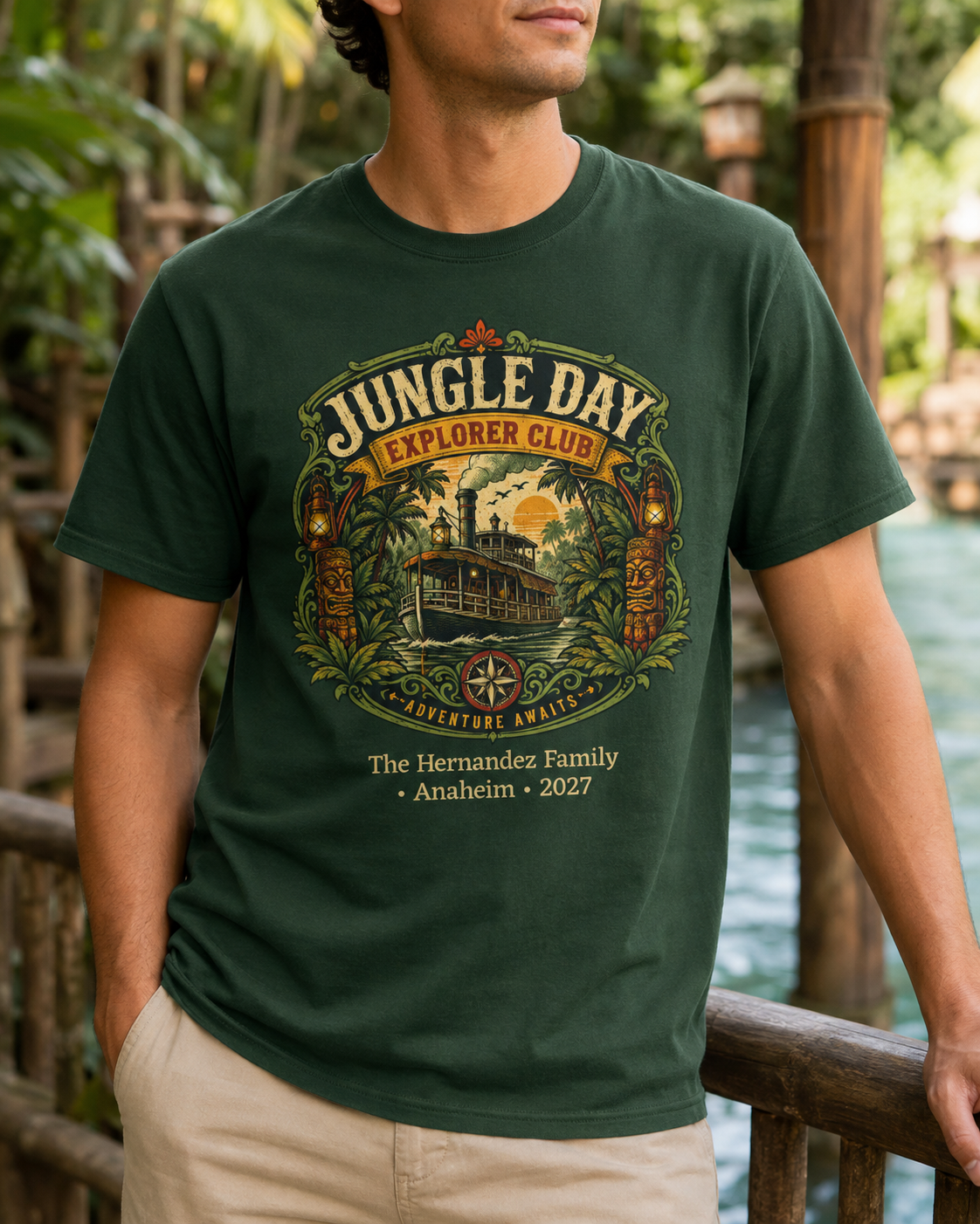 Jungle Day Explorer Club - Unisex Tee