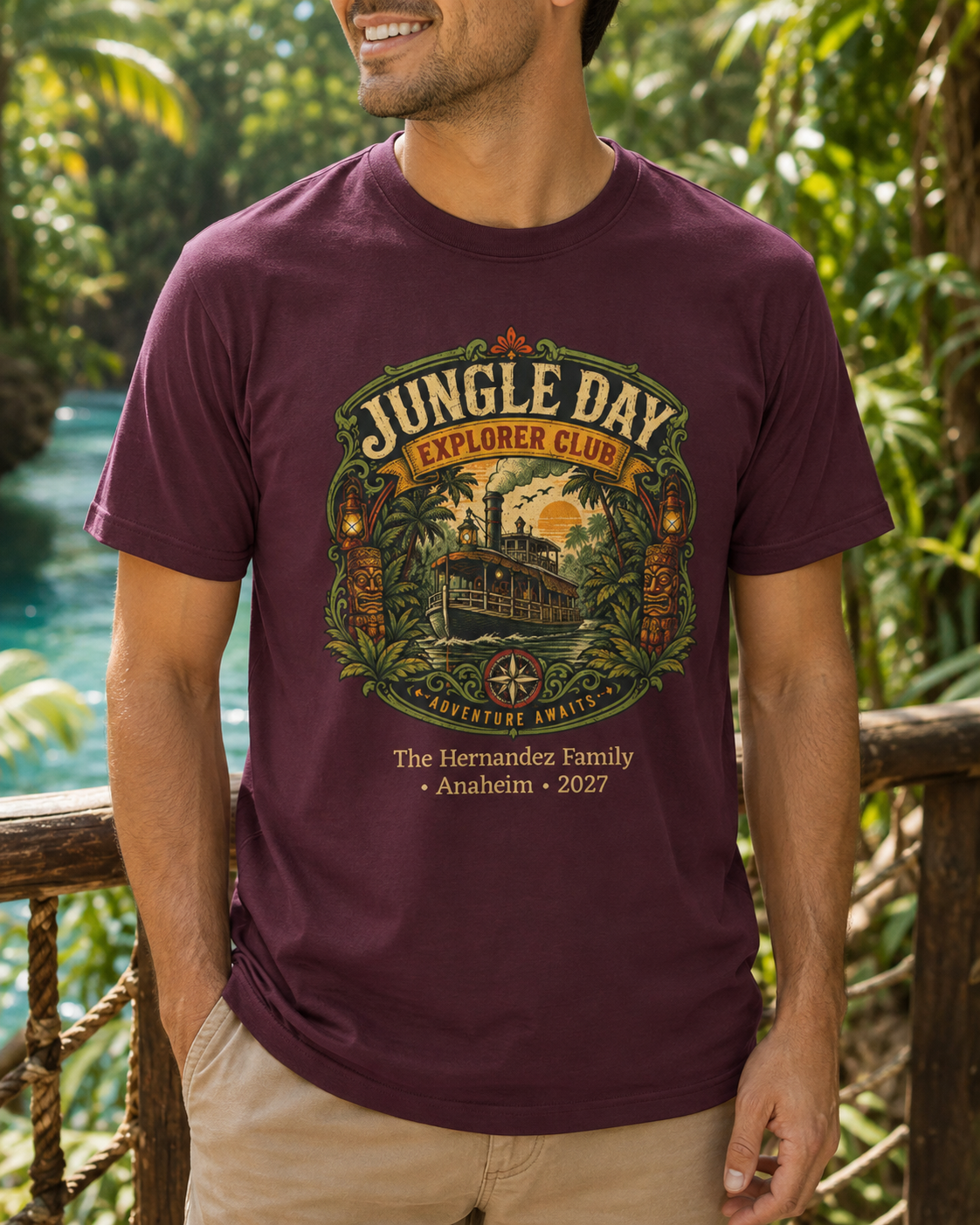 Jungle Day Explorer Club - Unisex Tee