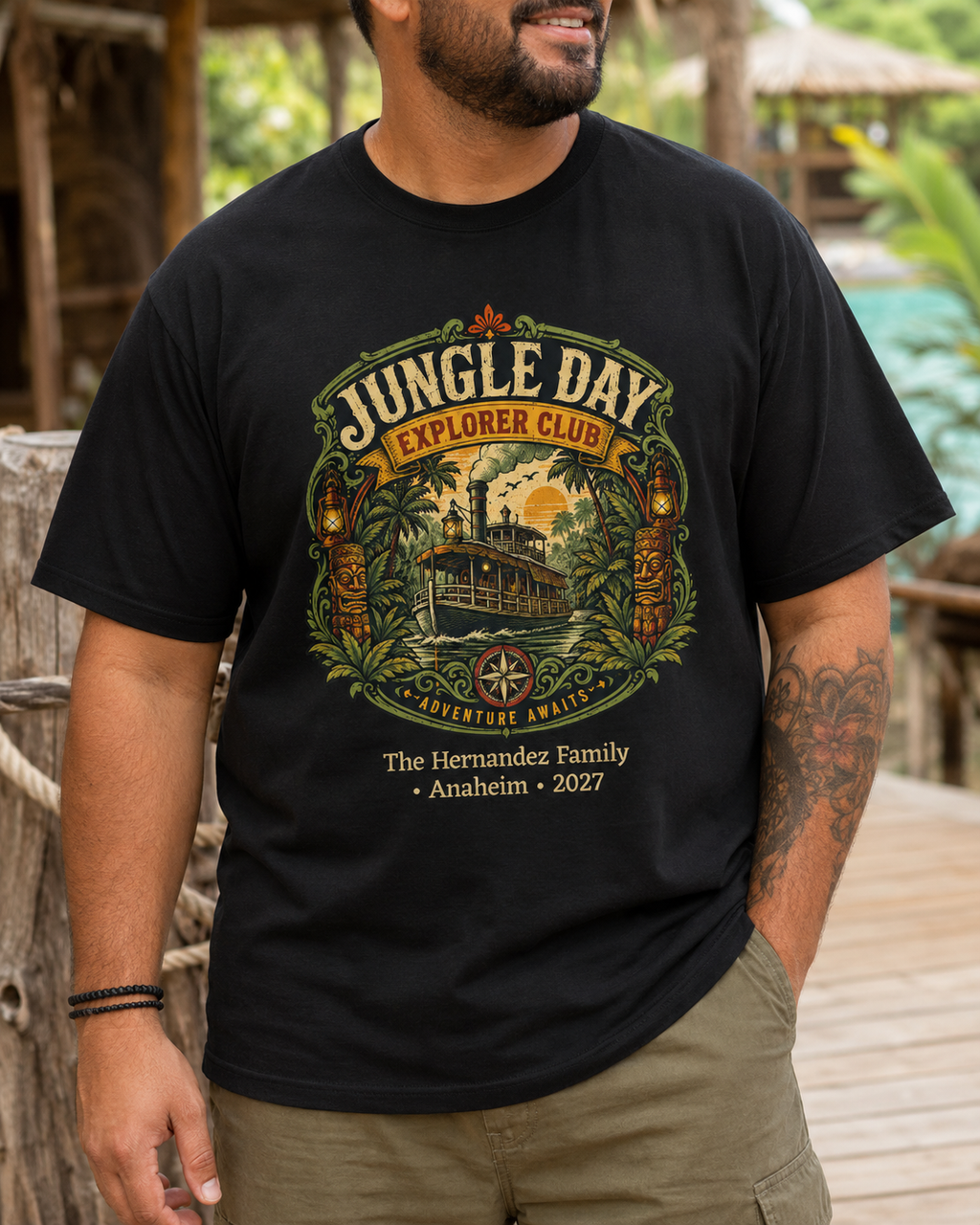 Jungle Day Explorer Club - Unisex Tee