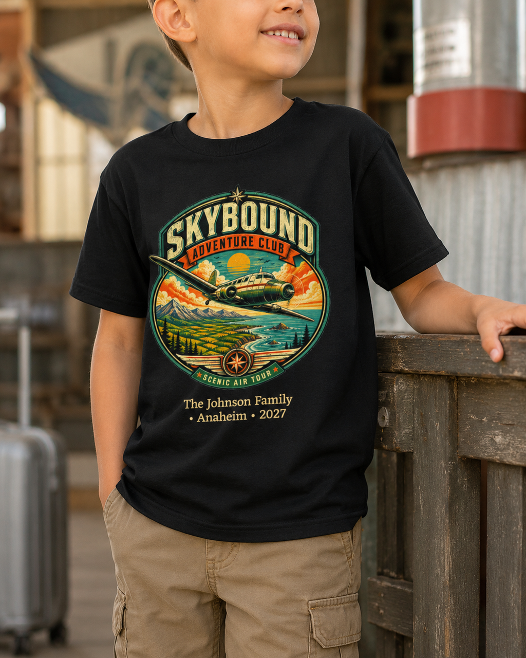 Skybound Adventure - Kids Tee