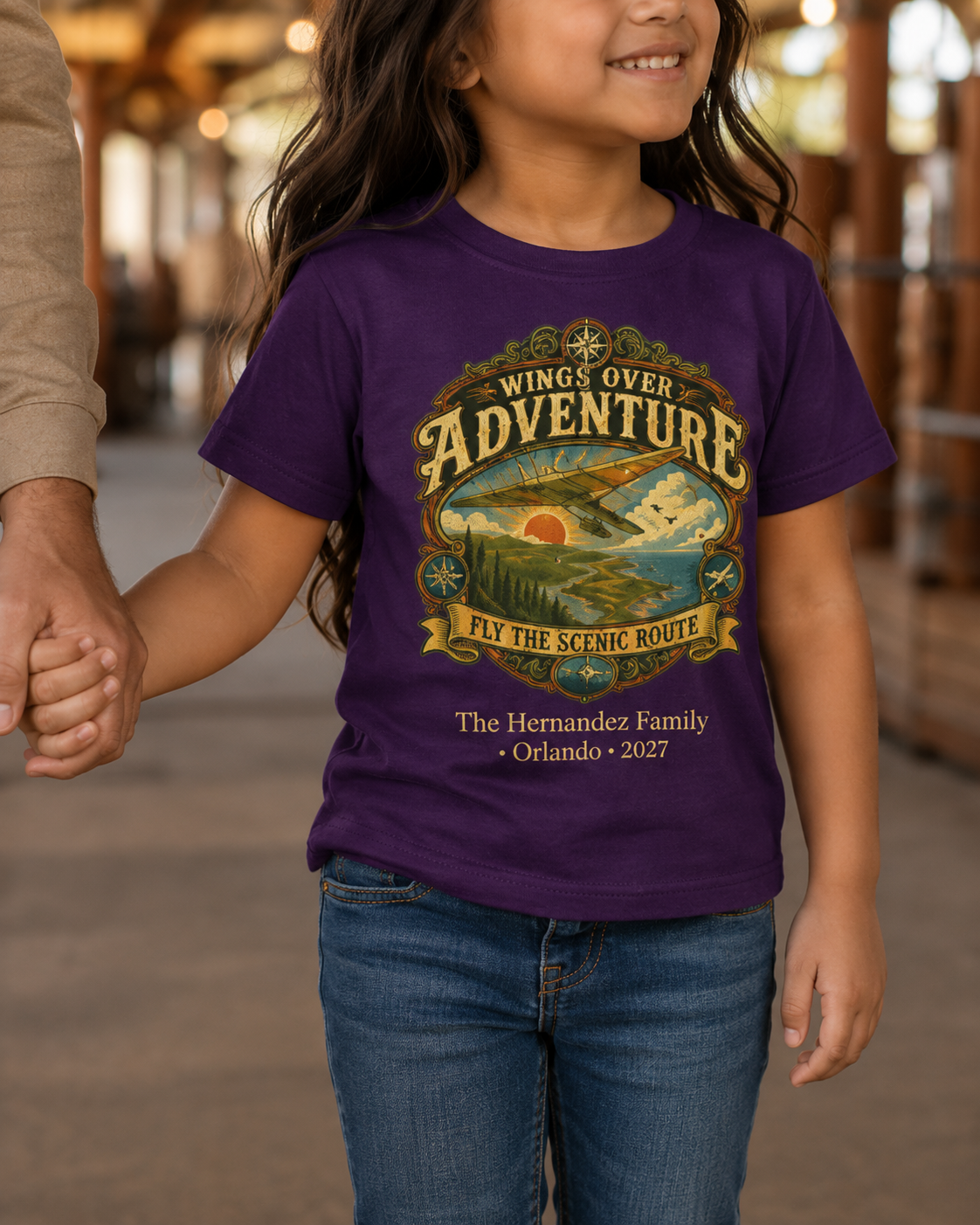 Wings Over Adventure - Kids Tee