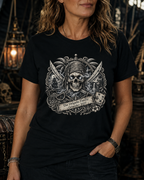 Ghostly Pirate Sparrow - Ladies Tee