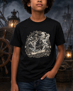 Ghostly Pirate Turner- Kids Tee