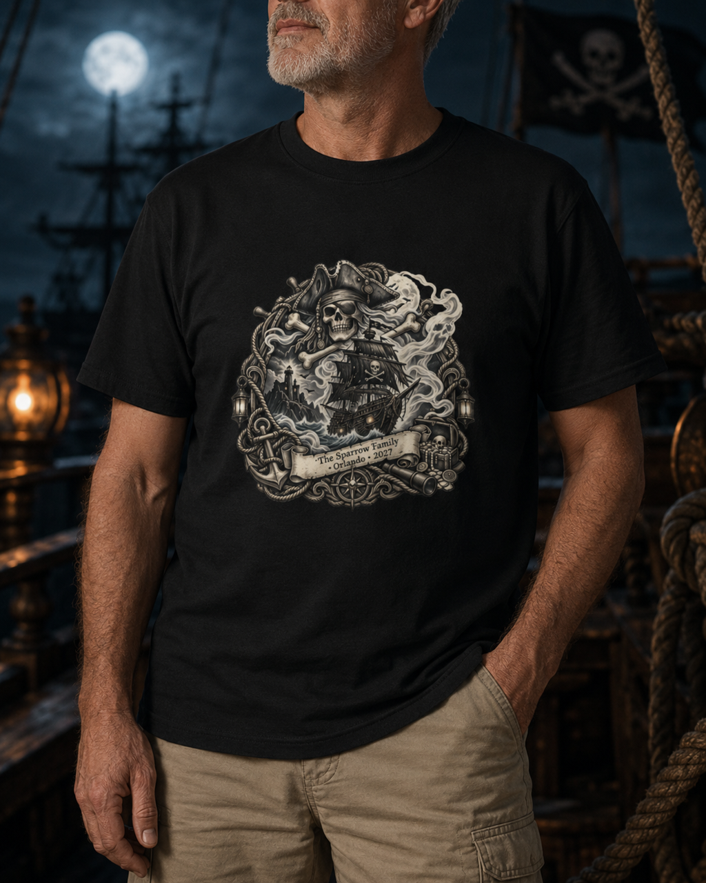 Ghostly Pirate - Tee