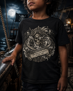 Ghostly Pirate Barbossa - Kids Tee