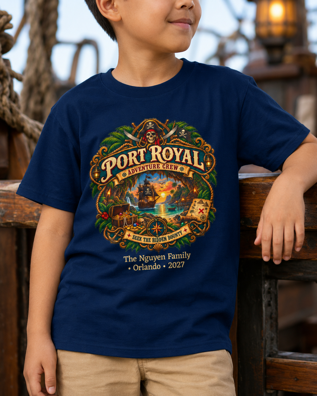 Port Royal Pirate - Kids Tee