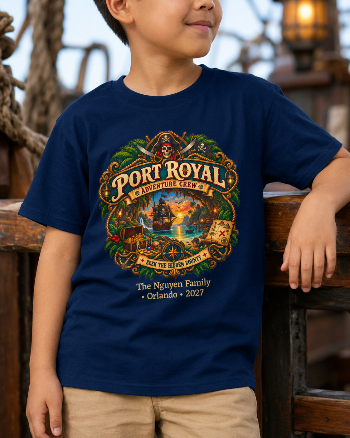 Port Royal Pirate - Kids Tee