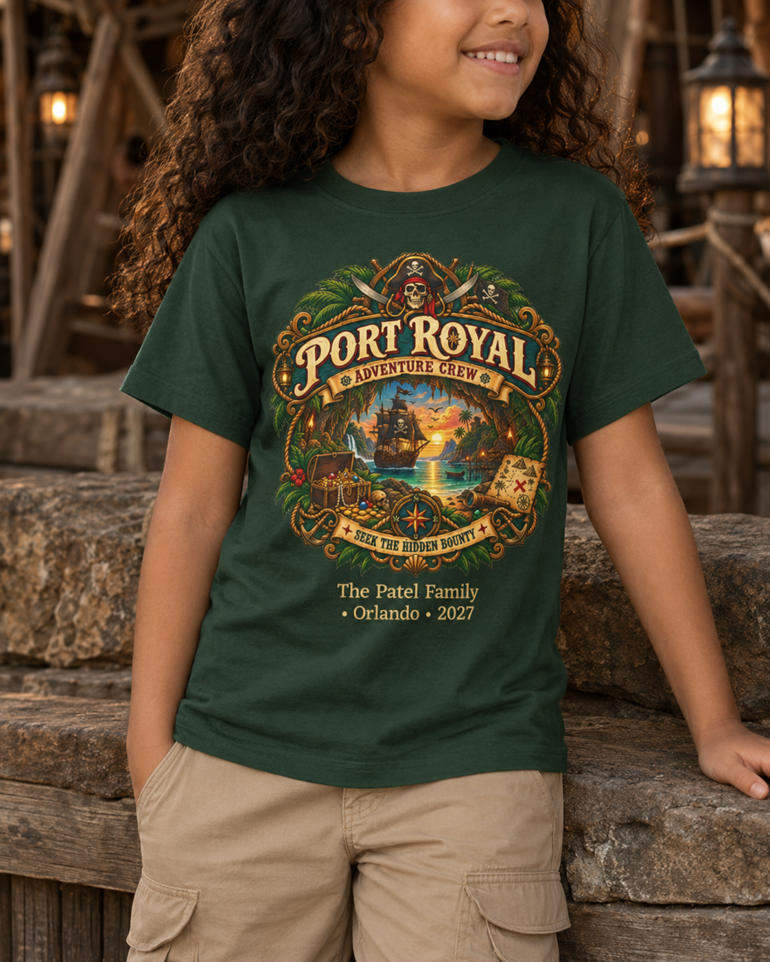 Port Royal Pirate - Kids Tee