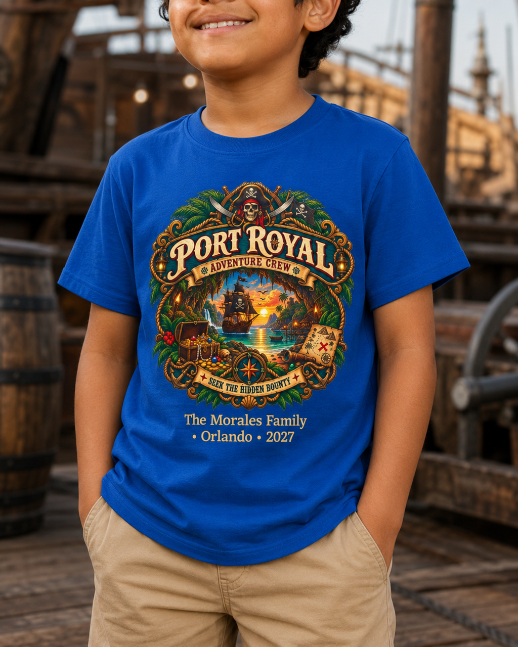 Port Royal Pirate - Kids Tee
