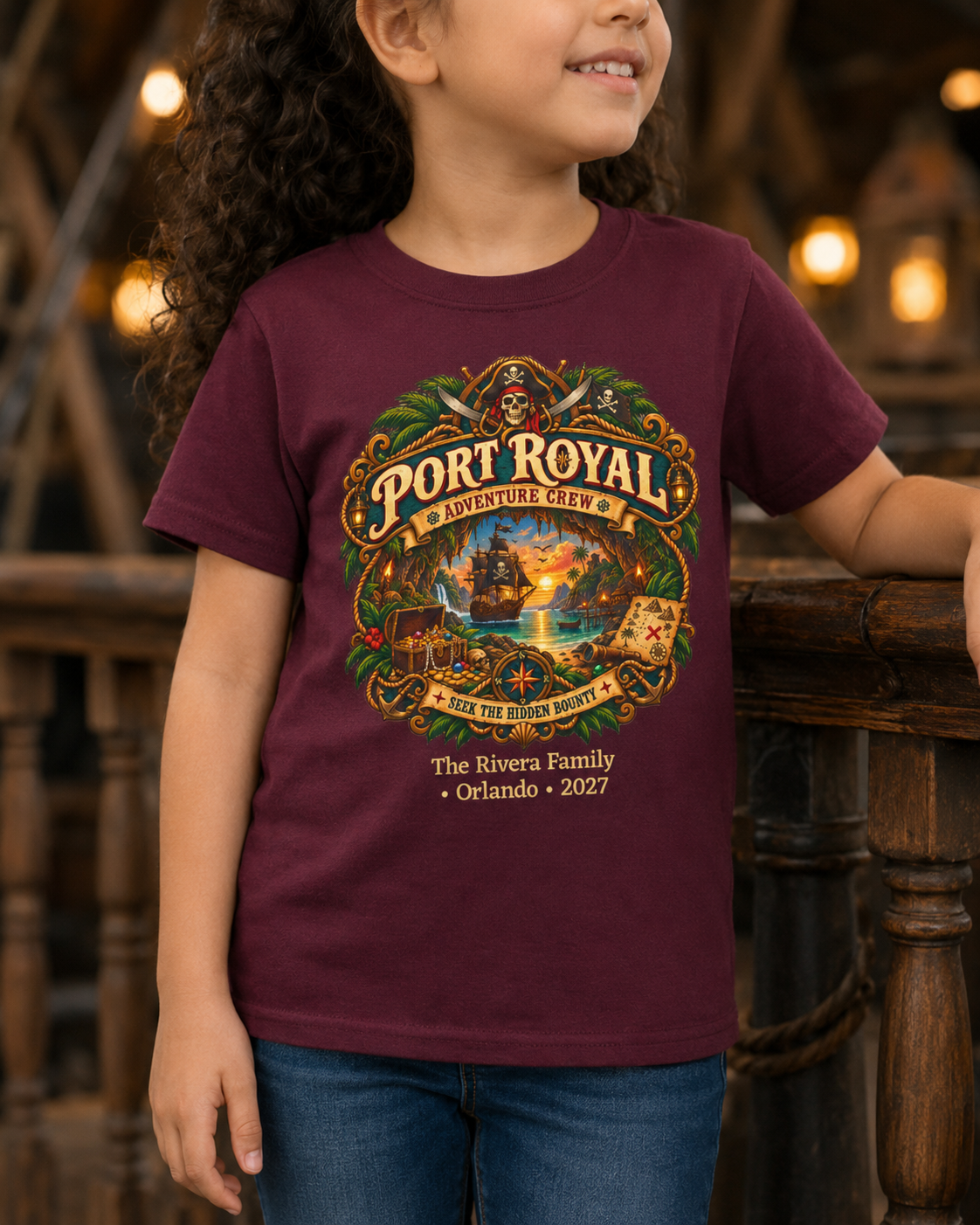 Port Royal Pirate - Kids Tee