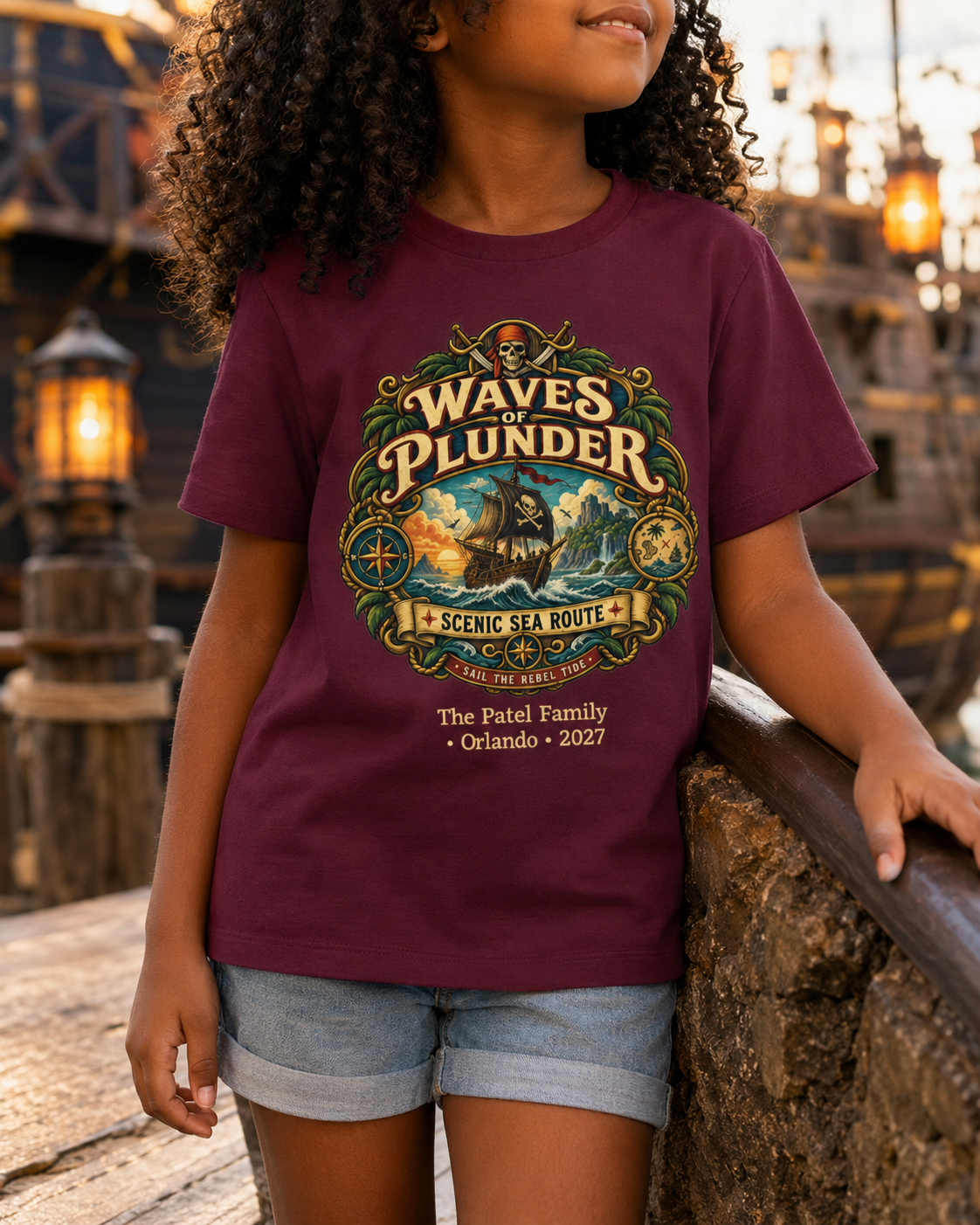 Waves of Plunder - Kids Tee