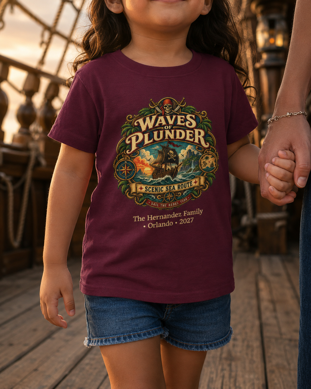 Waves of Plunder - Kids Tee