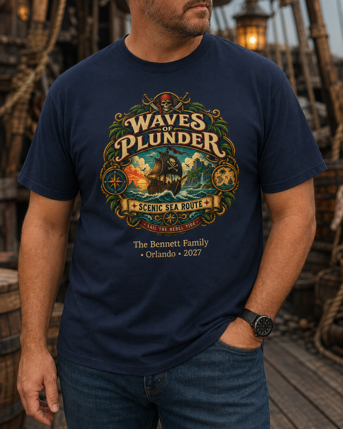 Waves of Plunder - Unisex Tee