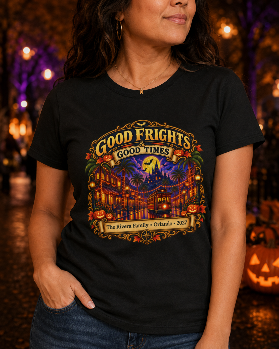 Halloween Good Frights - Ladies Tee
