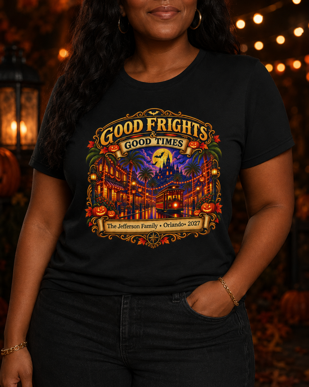 Halloween Good Frights - Ladies Tee