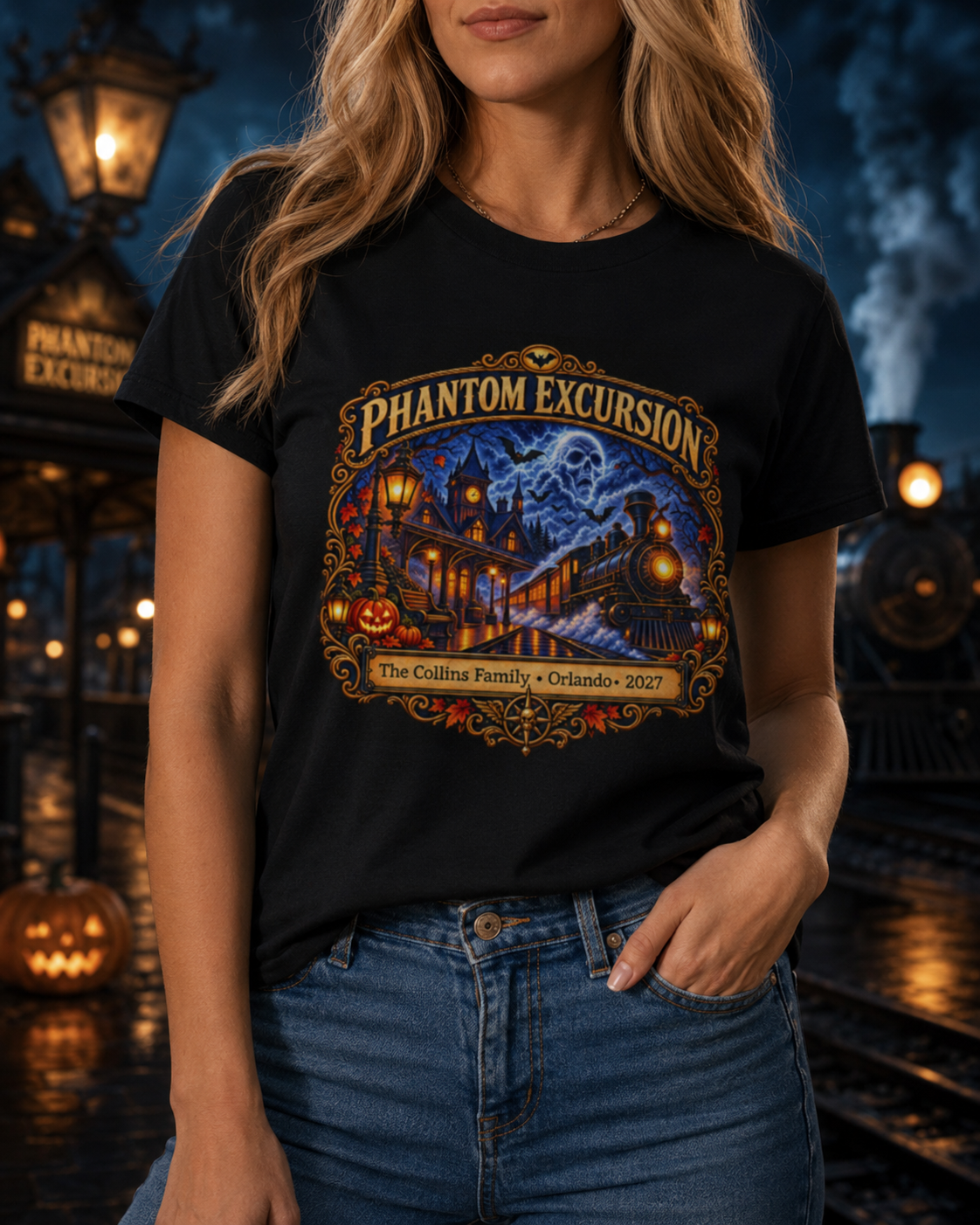 Halloween Phantom Excursion - Ladies Tee