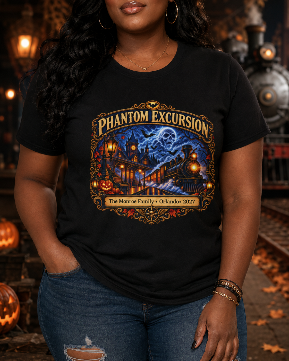 Halloween Phantom Excursion - Ladies Tee