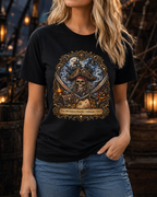 Halloween Ghostly Pirate Davy Jones - Ladies Tee