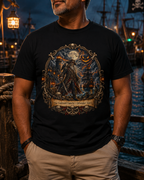 Halloween Ghostly Pirate - Unisex Tee