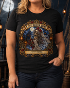Ghostly Pirate Honeymoon Love Never Dies - Ladies Tee