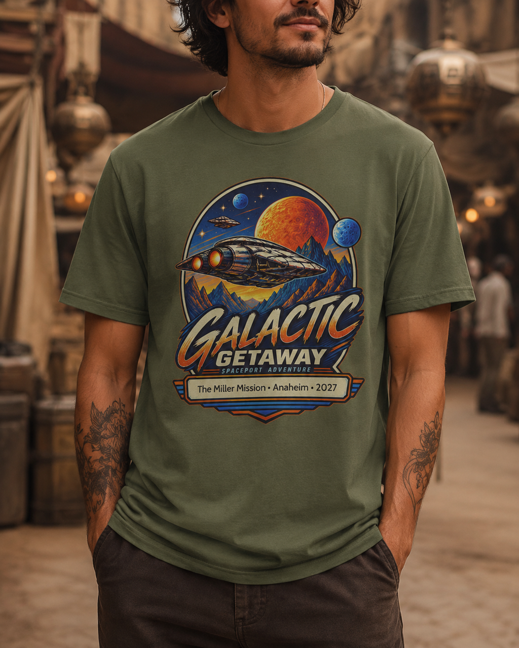 Galactic Getaway - Unisex Tee