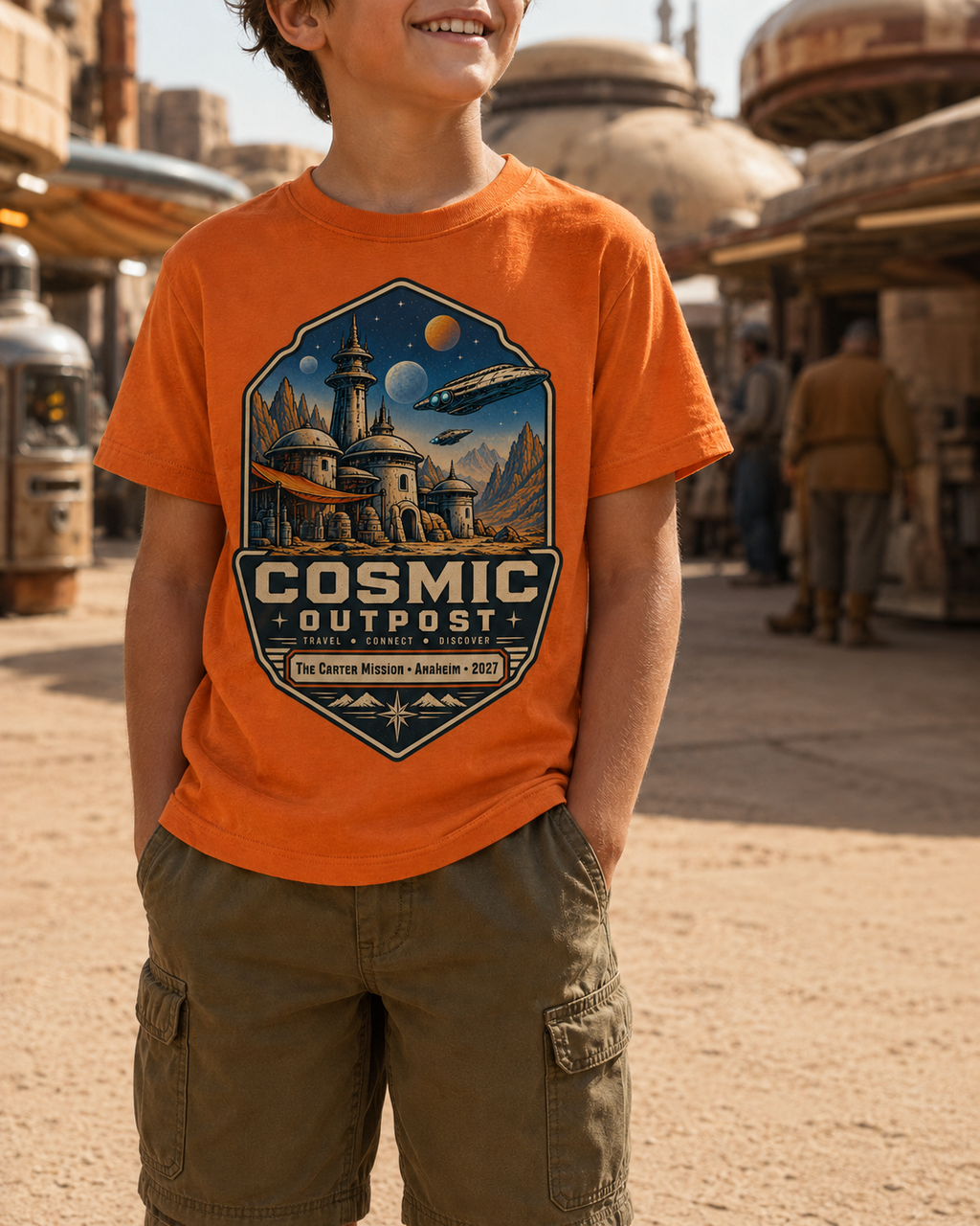 Cosmic Outpost - Kids Tee