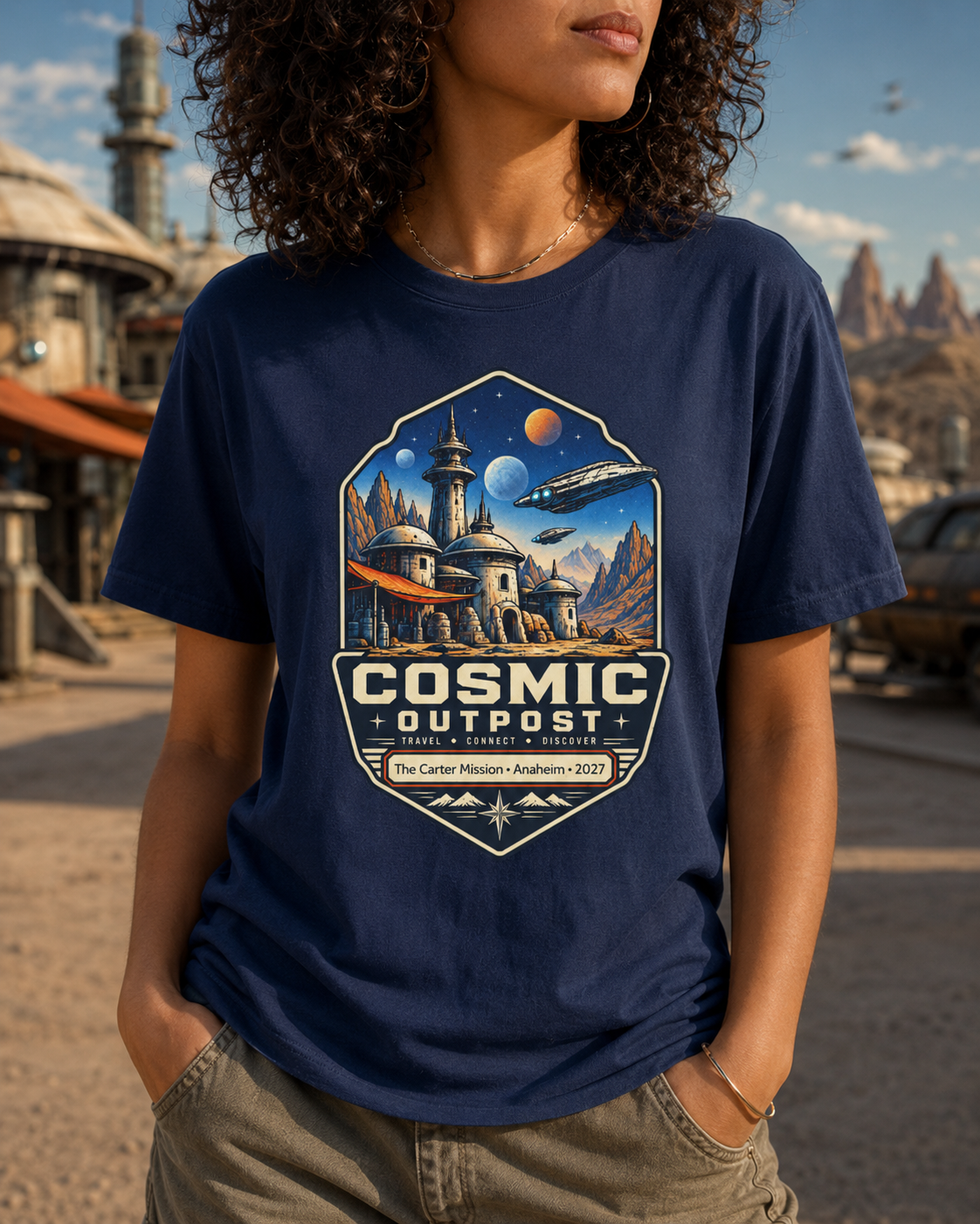 Cosmic Outpost - Unisex Tee