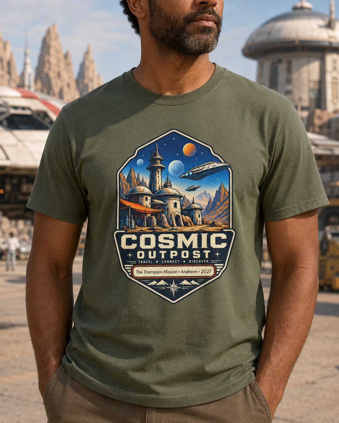 Cosmic Outpost - Unisex Tee