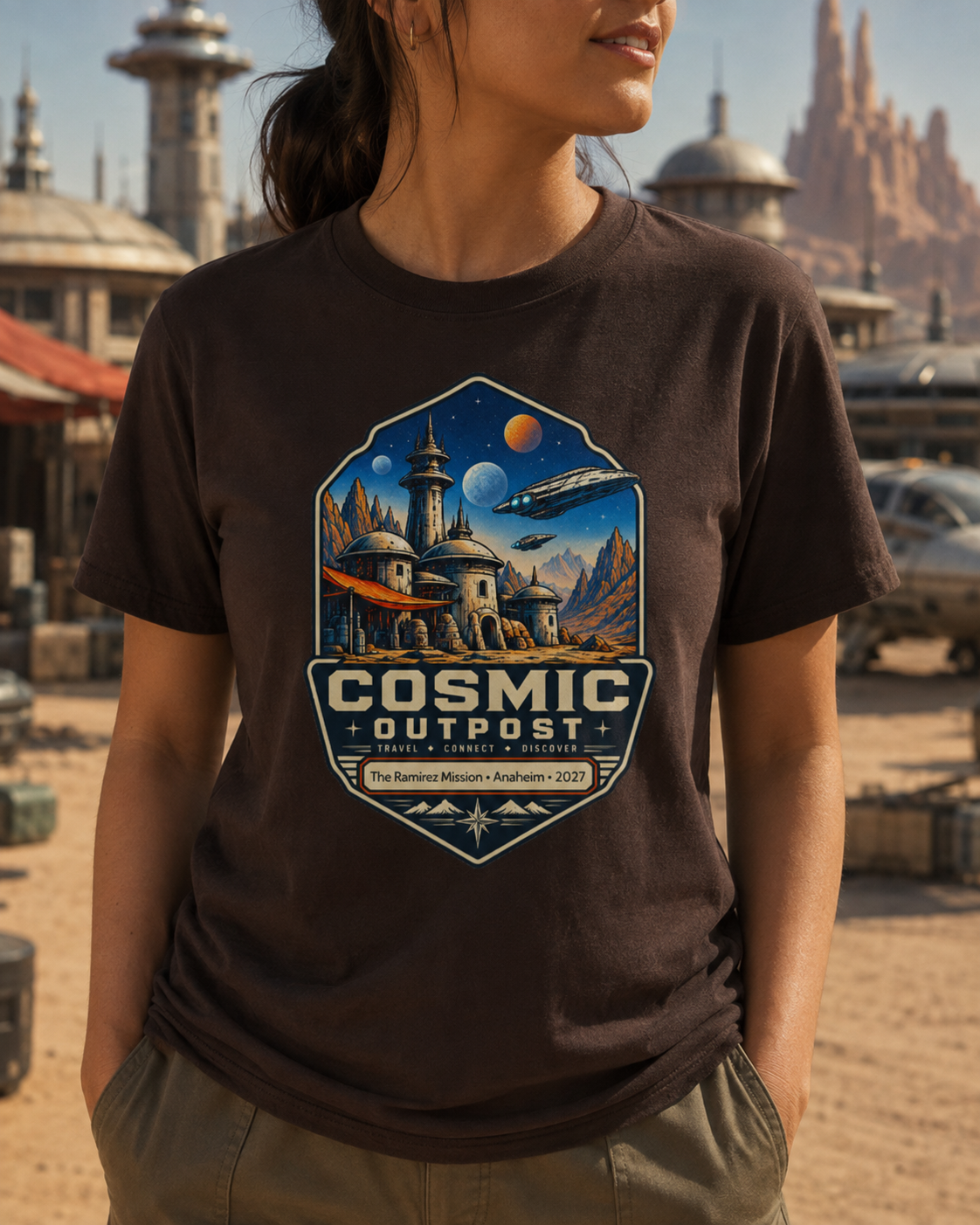 Cosmic Outpost - Unisex Tee