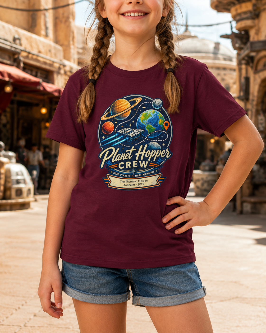 Planet Hopper Crew - Kids Tee