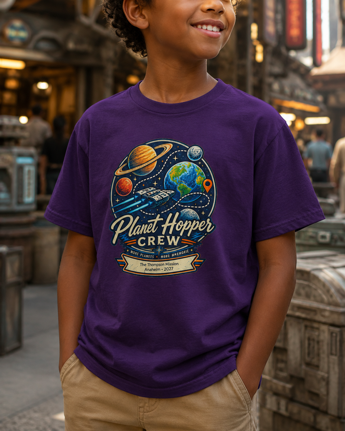 Planet Hopper Crew - Kids Tee