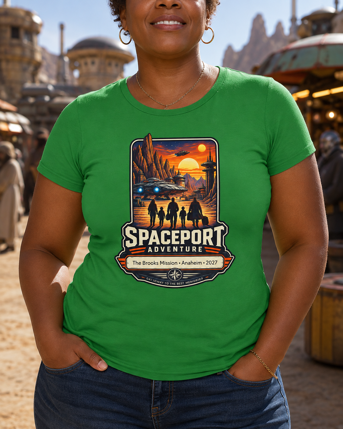 Spaceport Adventure - Ladies Tee