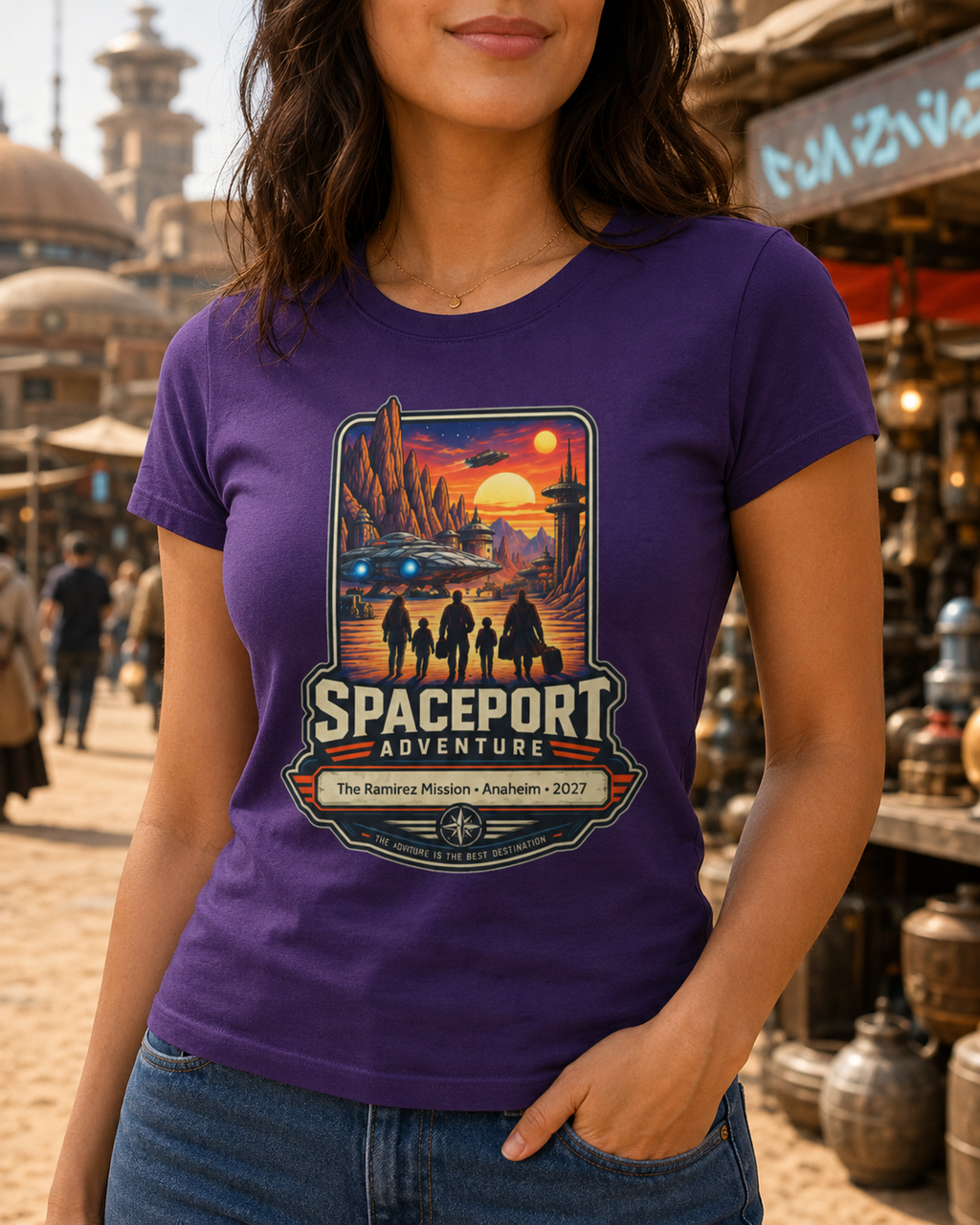 Spaceport Adventure - Ladies Tee