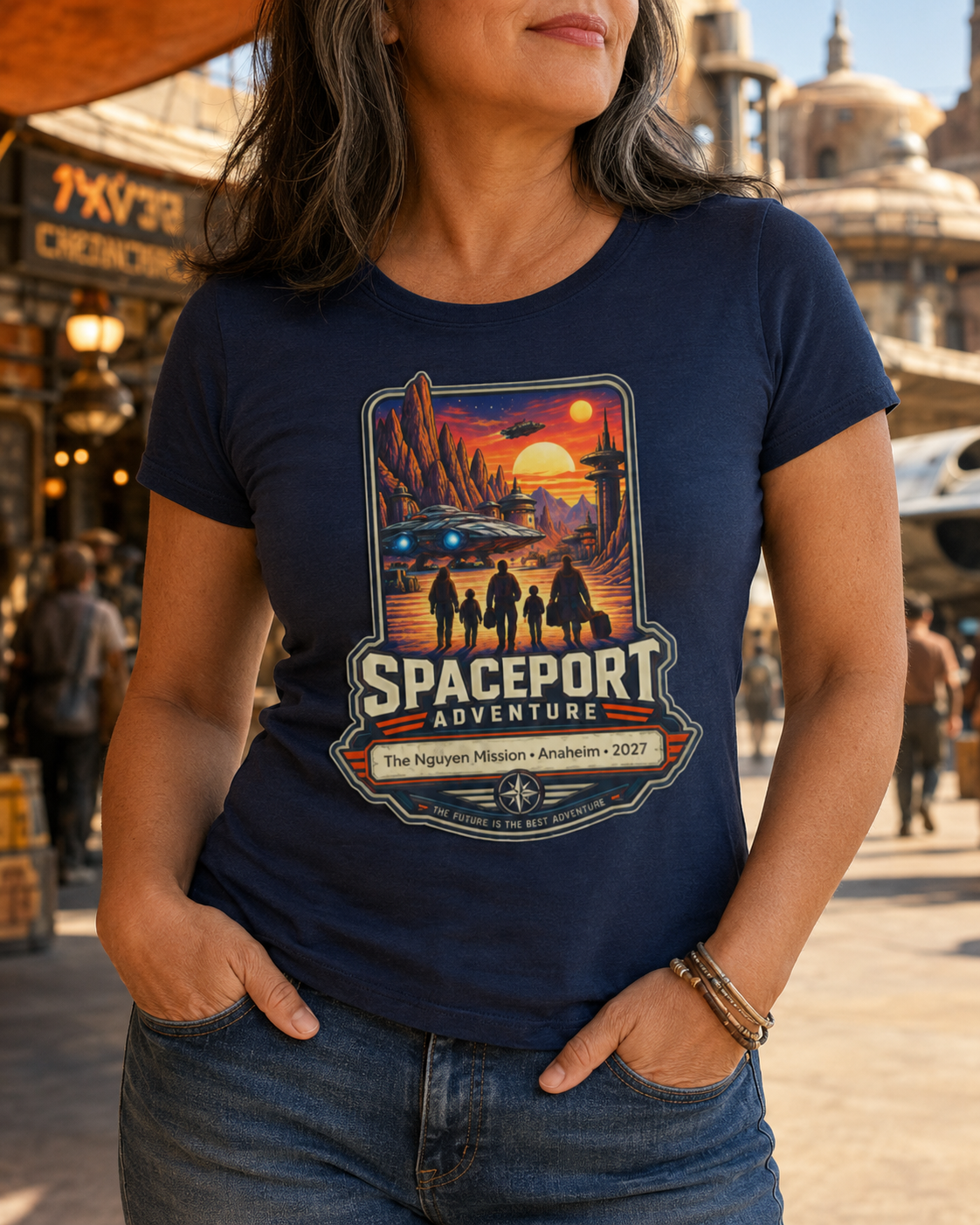 Spaceport Adventure - Ladies Tee