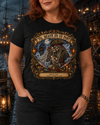 Ghostly Pirate Halloween Honeymoon 'Til Death - Ladies Tee